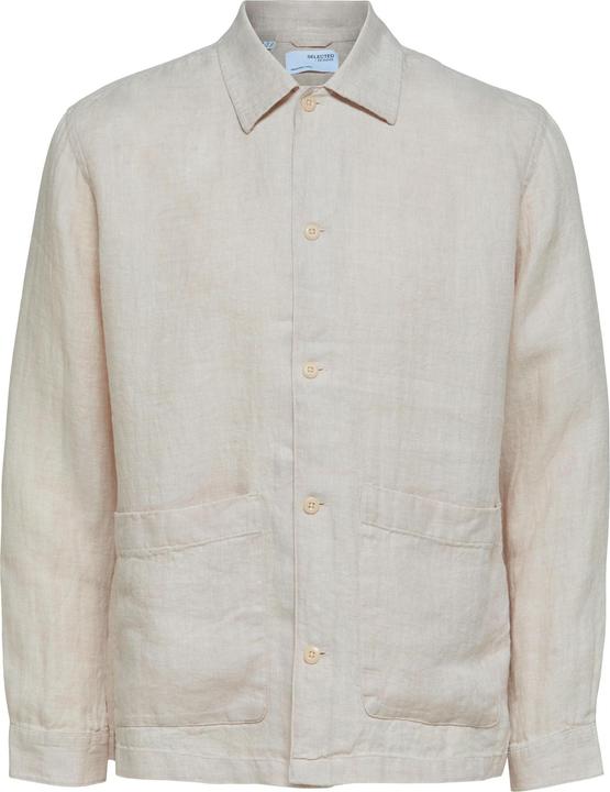 Selected Homme Linen overshirt (L)