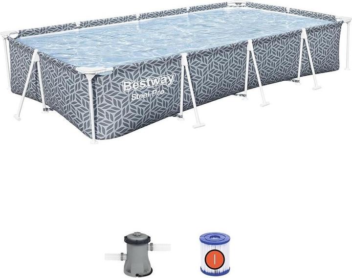 Immagine prodotto Bestway Set piscina Steel Pro 366x201x66cm (3000 x 2010 x 660 mm)