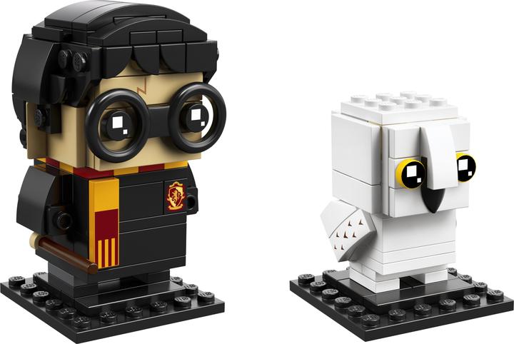 Actual product image LEGO Harry Potter and Hedwig (41615, LEGO Brickheadz)