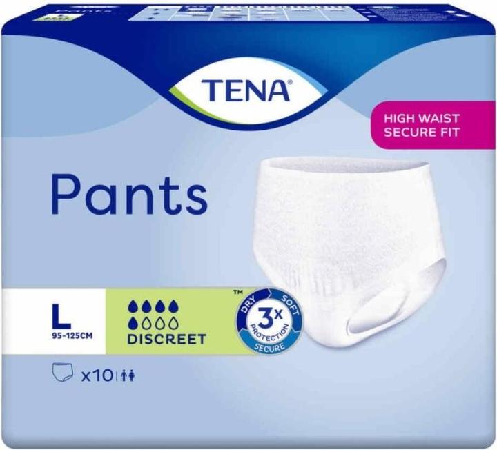 Image du produit Tena Pants Discreet L 95-125cm 10 (10 x, L)