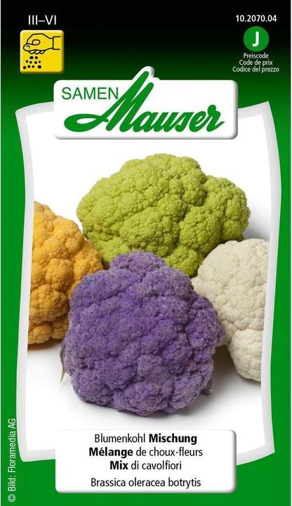 Actual product image Samen Mauser Cauliflower mixture (Vegetable seeds)