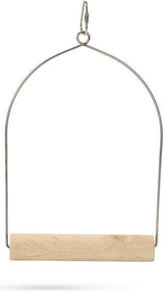 Actual product image Beeztees BZ WOODEN SWING PARROT 16X24C