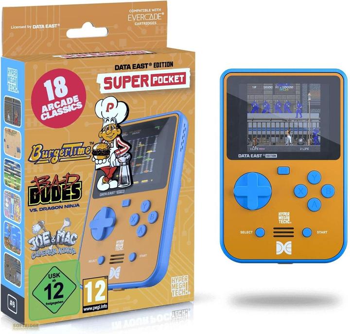Blaze Evercade Data East Super Pocket