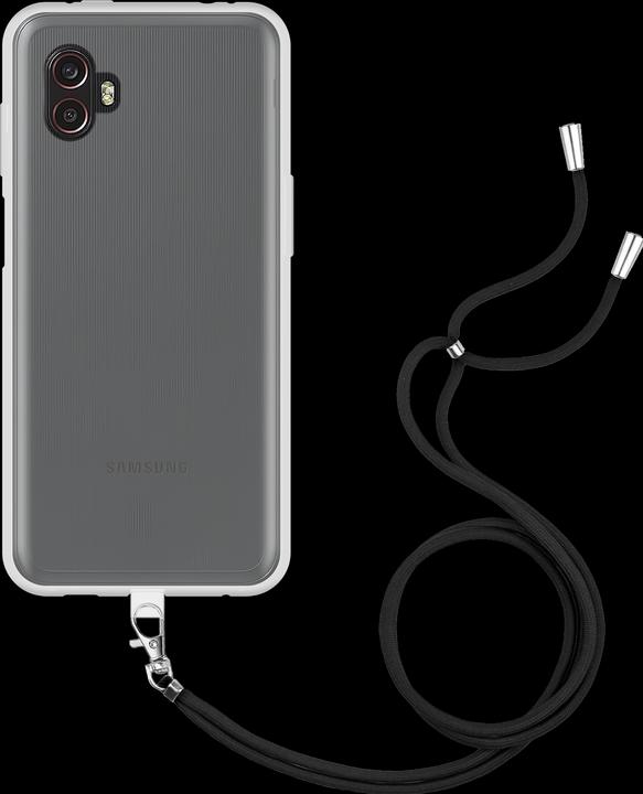 Actual product image Cazy Mobile Phone Chain Case Compatible with Samsung Galaxy Xcover 6 Pro - Silicone Mobile Phone Case