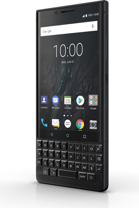BlackBerry Key2 (128 GB, Black, 4.50", Hybrid Dual SIM, 12 Mpx, 4G)