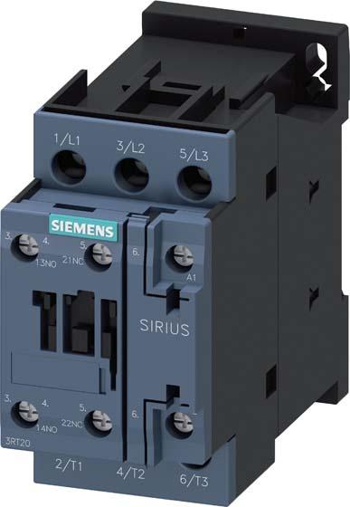 Produktbild Siemens Leistungsschütz 4kW 3S 48VAC 9A 3RT2023-1AH00