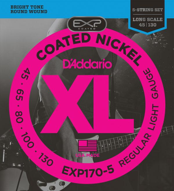 Immagine prodotto D'Addario Exp170-5 (5 x, Basso elettrico, 0.13")
