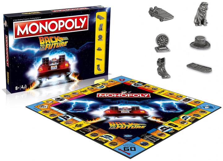 Immagine prodotto Winning Moves Monopoly Ritorno al Futuro (versione inglese) WM01330 per 5+ Anni (Inglese)