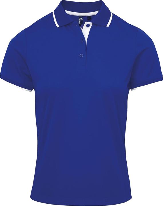 Premier Kontrast CoolKaro Polo Shirt