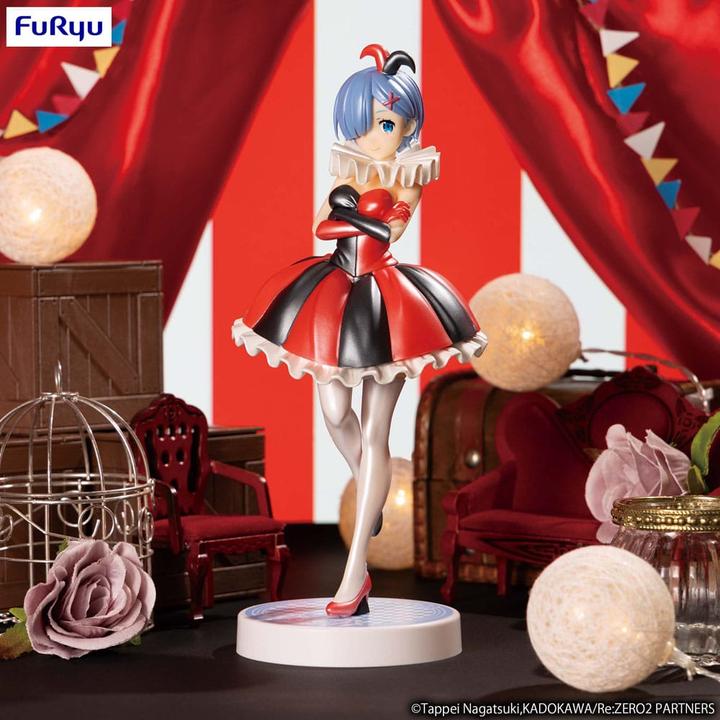 Produktbild Furyu Re:ZERO SSS PVC Statue Rem in Circus Pearl Color Ver. 21 cm