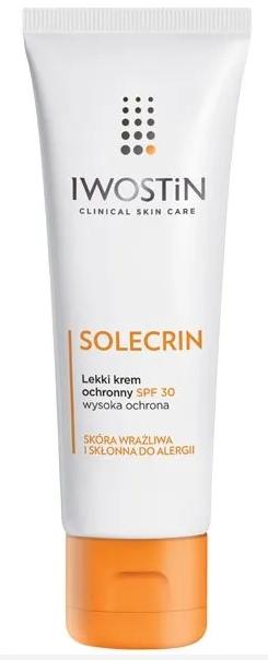 Iwostin Solcrin, leichte Schutzcreme, SPF 30, 50 ml (Sonnencreme, SPF 30, 50 ml)