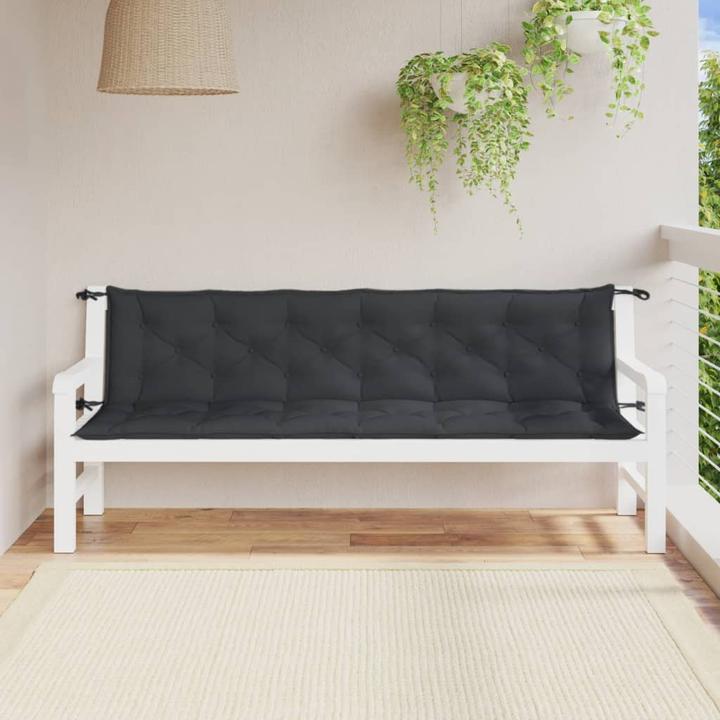 Immagine prodotto VidaXL Cuscini per panca da giardino 2 pezzi in tessuto (200 x 50 x 7 cm)