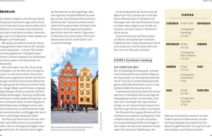 Actual product image Bildband Entdecke Europa mit dem Zug (German, Tom Hall, Oliver Hall, Imogen Smith, 2023)