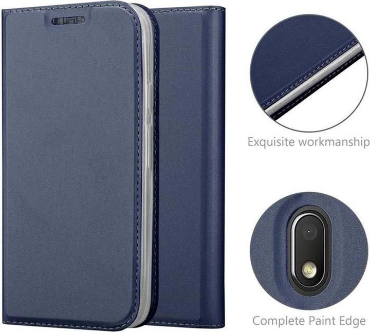Actual product image Cadorabo Book Classy Style Cover (Motorola Moto G4 Play)