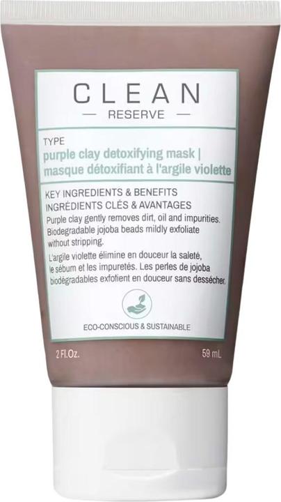 Immagine prodotto Clean Maschera disintossicante all'argilla viola (60 ml)