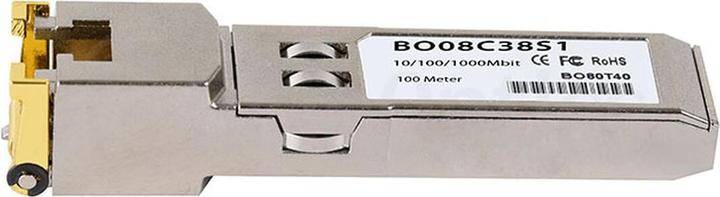 Actual product image CBO Alcatel-Lucent 3FE63343AA Compatible BlueOptics SFP BO08C38S1
