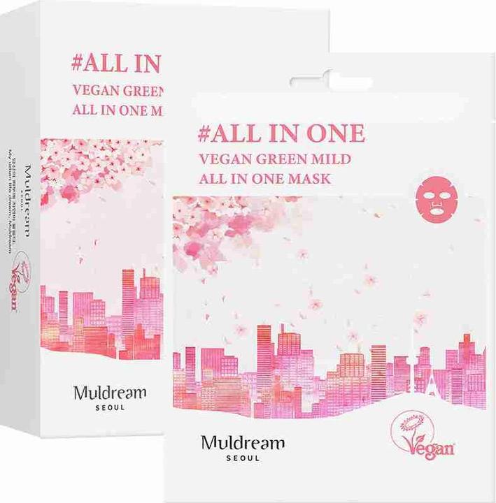 Image du produit Muldream Masque Vegan Green Mild All in One