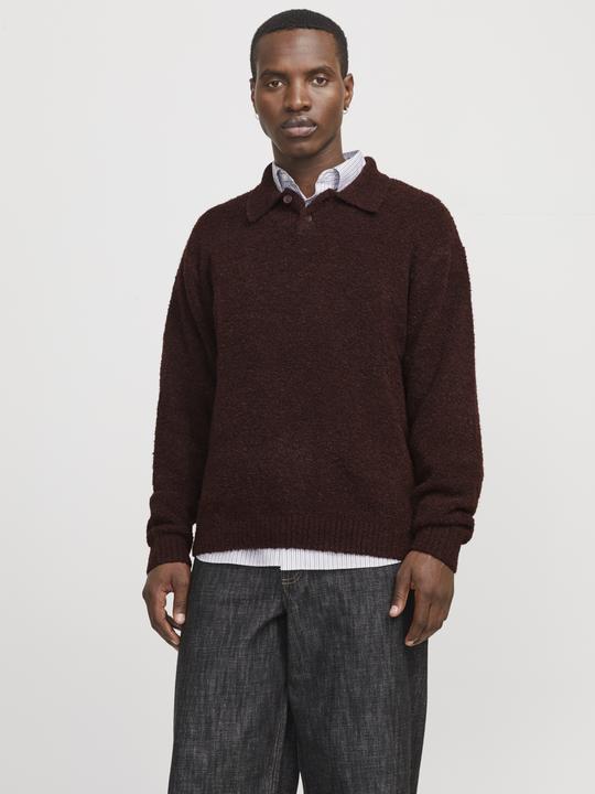 Actual product image Jack & Jones Jprwinter Knit Boucle Polo Styd Aw24 (S)