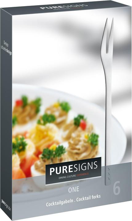 Actual product image Puresigns Cocktail forks (6 Piece, Cutlery set)
