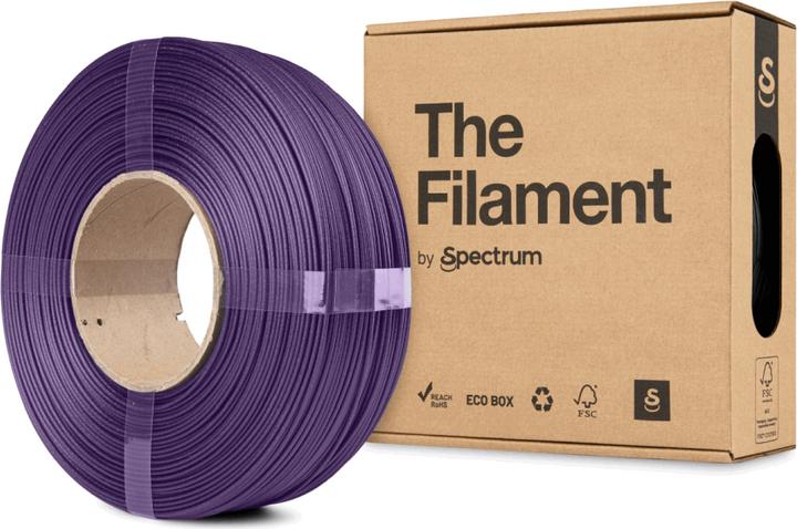 Immagine prodotto Il filamento ReFill PLA CF 1,75mm PURPLE 1kg (PLA, 1.75 mm, 1000 g, Viola)