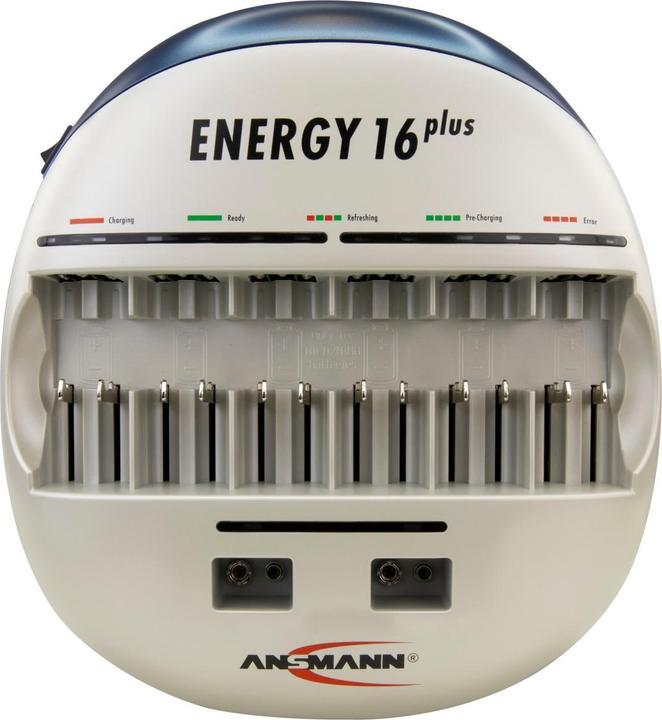 Image du produit Ansmann Station de charge et d'entretien Energy 16 plus pour 1 à 12 piles Micro AAA, Mignon AA