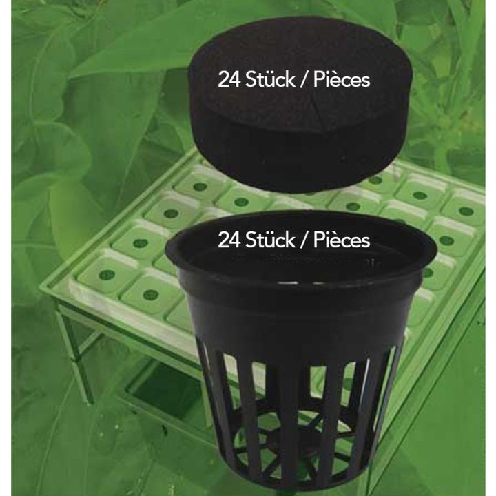 Immagine prodotto Grow Tool Set di vasi a rete per GrowSystems 1.0 - 24 pezzi.