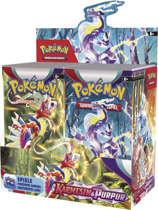 Produktbild Pokémon Karmesin & Purpur - Base Set (Englisch, Booster Pack)