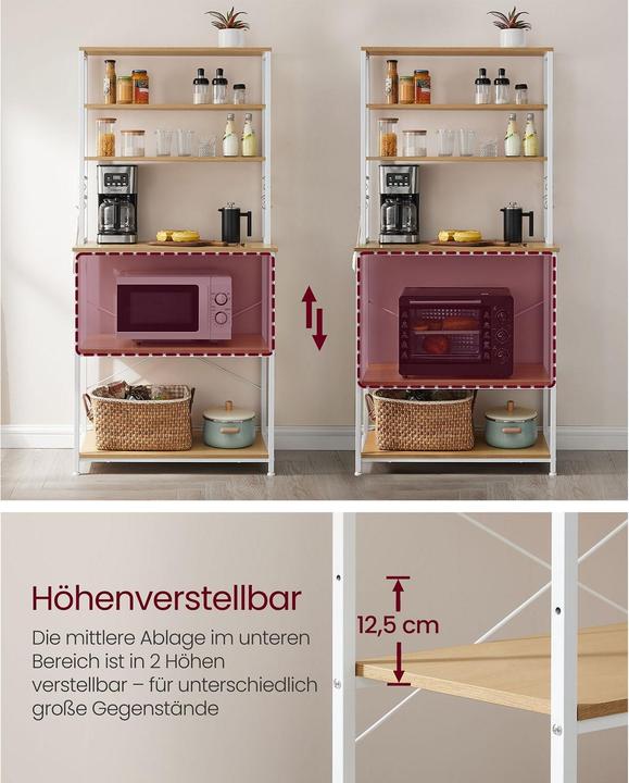 Productafbeelding Vasagle Winkel (80 x 40 x 167 cm)