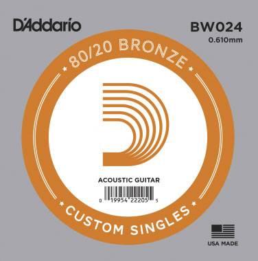 Actual product image D'Addario Bw024 (1 x, Guitar, 0.02")