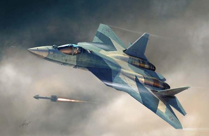 Actual product image Hobby Boss Russian T-50 PAK-FA