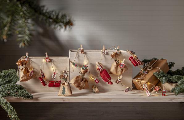 Produktbild Star Trading Lichterkette Clippy Advent (1.50 m)