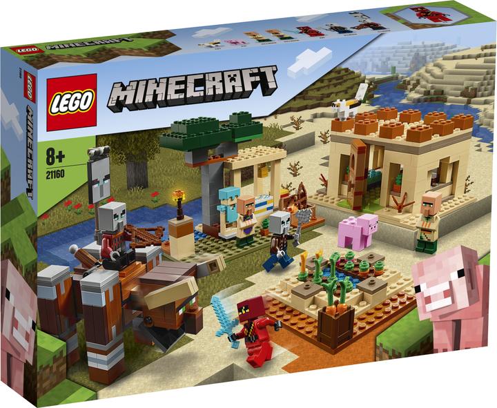 Produktbild LEGO Der Illager-Überfall (21160, LEGO Minecraft)