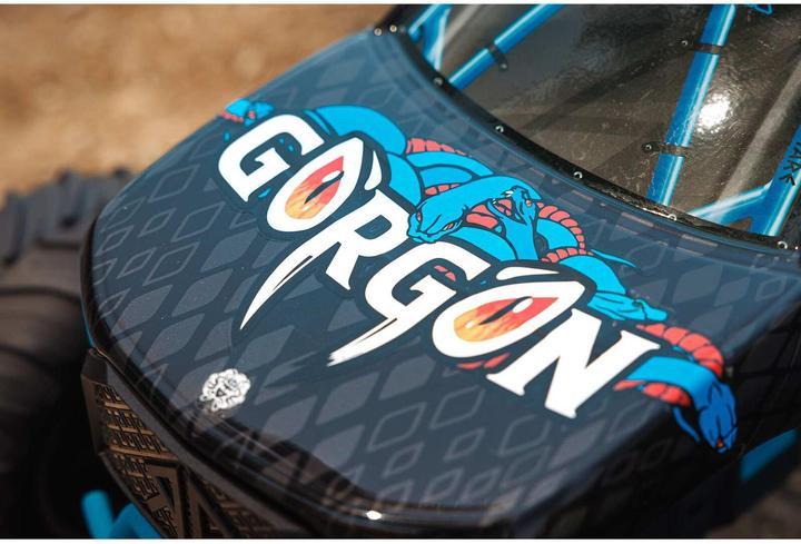 Productafbeelding Arrma Monstertruck Gorgon MEGA 550 RWD Blauw, ARTR, 1:10 (RTR Gereed voor gebruik)