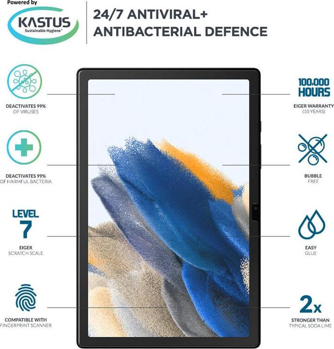Produktbild Eiger Mountain Glass Clear Tablet (1 Stück, Galaxy Tab A8 (2021))