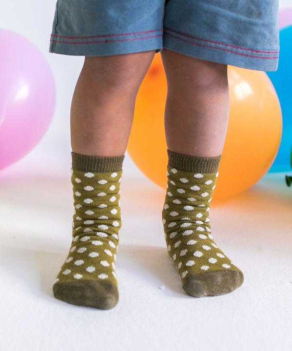 DillySocks Lil Turf Dots (Einzelpack, 15 - 18)