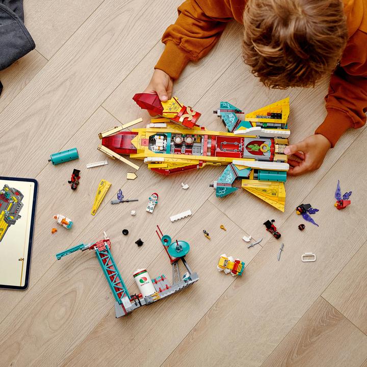 Image du produit LEGO Vaisseau d'exploration (80035, LEGO Monkie Kid, LEGO difficiles à trouver)