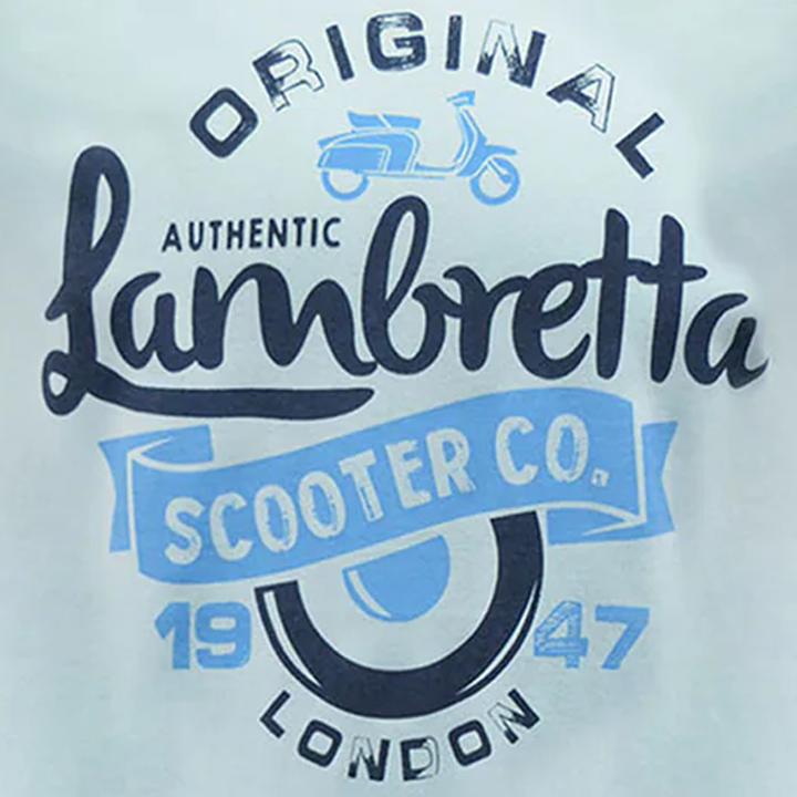 Actual product image Lambretta Mens Scooter Big & Tall T-Shirt (XXL)