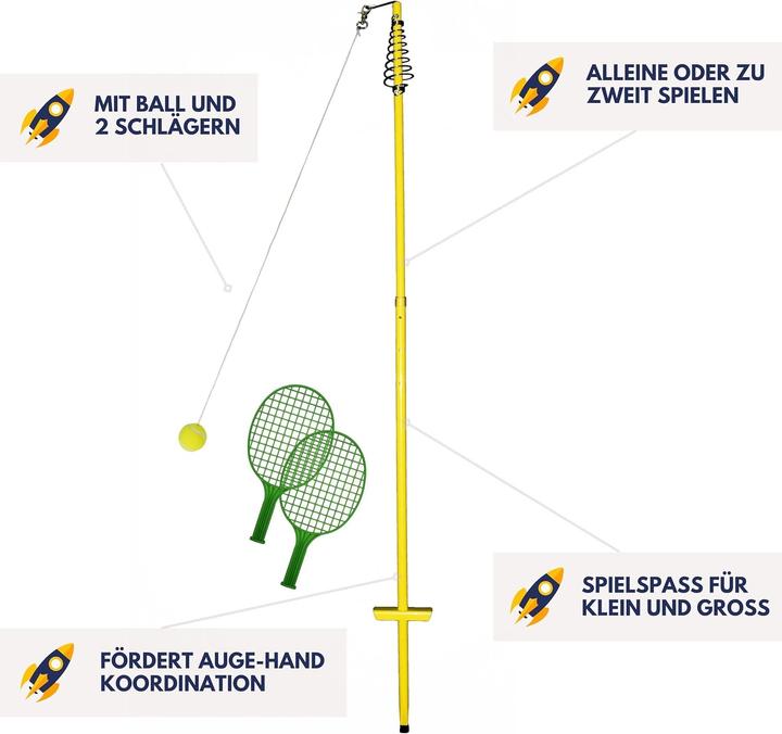 Actual product image Best Sporting Twistball-Set mit Schlägern & Ball