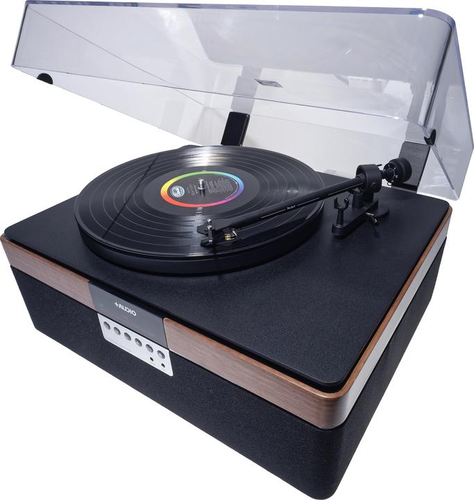 Actual product image + Audio +Audio Reocrd Player walnut