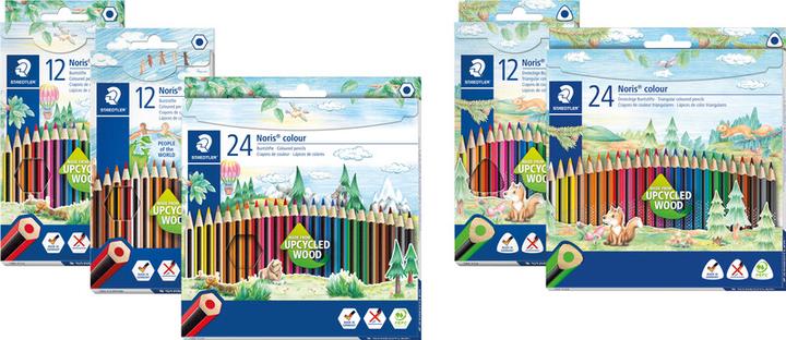 Image du produit Staedtler Noris colour 185 Crayon de couleur étui carton de 12 pièces, assorti, édition spéciale (12 couleurs, 12 x)