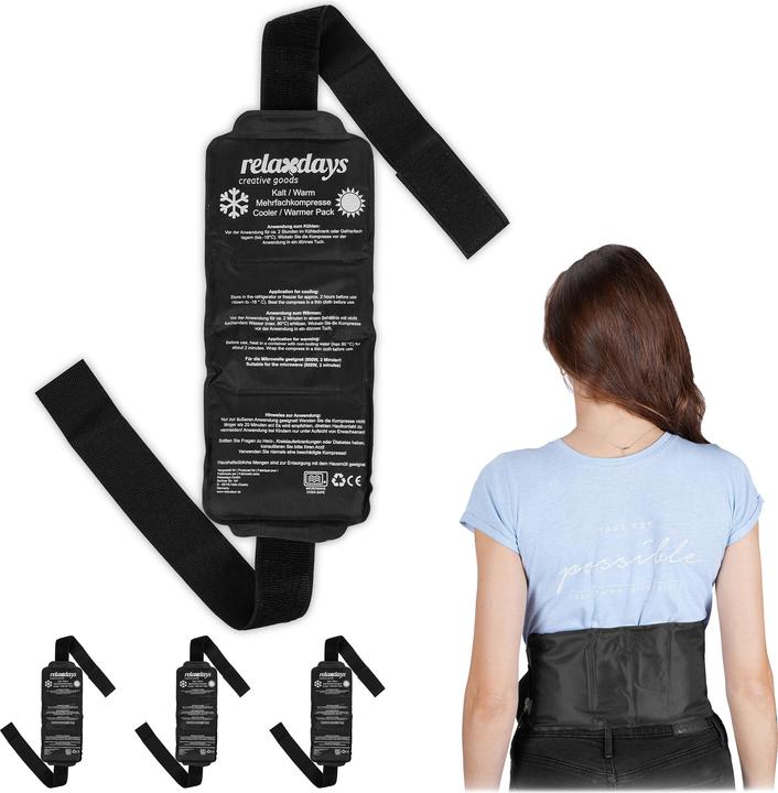 Actual product image Relaxdays 4x cold belt (4 x, 450 g)