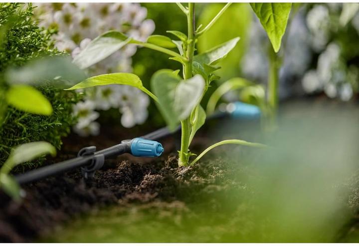 Produktbild Gardena Regulierbarer Reihentropfer (10x) (Tropfbewässerung Tropfer)