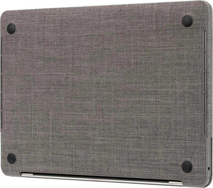Actual product image Incase Textured Hardshell in Woolenex for 13-inch MacBook Pro - Thunderbolt 3 (USB-C) 2020 - Ash Grey (13", Apple)
