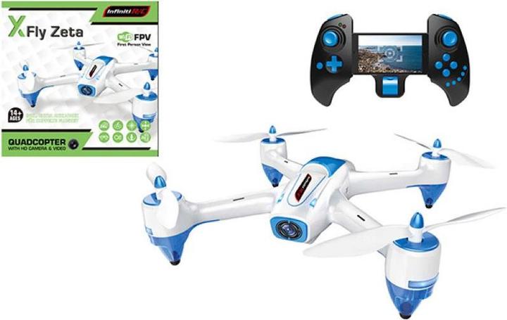 Actual product image Infiniti RC drone XFly Zeta, 120° camera & FPV