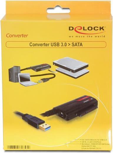 Image du produit Delock Convertisseur USB 3.0 vers (867 Mbit/s)
