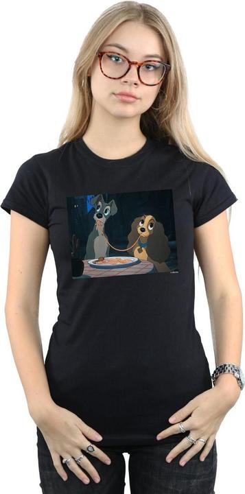 Produktbild Disney Lady And The Tramp Spaghetti Slurp TShirt (S)