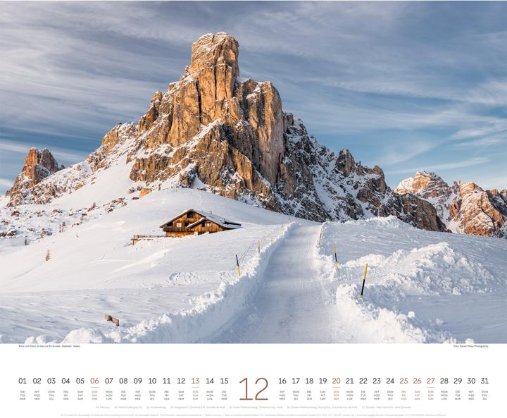 Produktbild Wege Kalender 2026 (54 x 48 cm, Harter Einband, Deutsch, Englisch, Französisch)