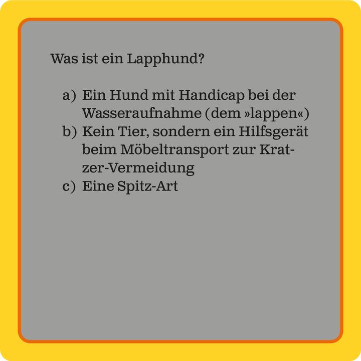 Image du produit Das Hunde-Quiz (Neuauflage) (Allemand, Corbeau, Tessy, 2023)