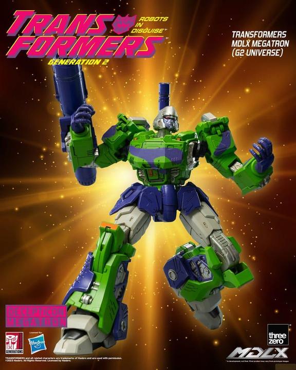 Produktbild ThreeZero Transformers MDLX Actionfigur Megatron (G2 Universe) 18 cm