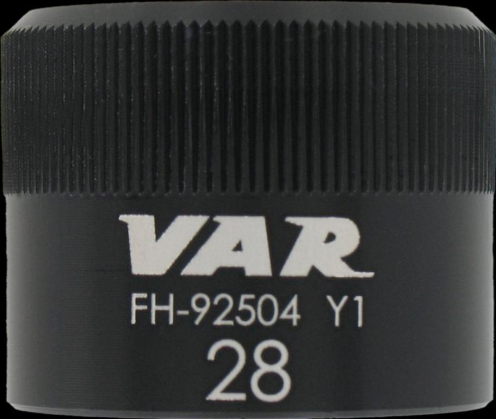 Produktbild VAR Steckschlüssel 6-Kant schwarz